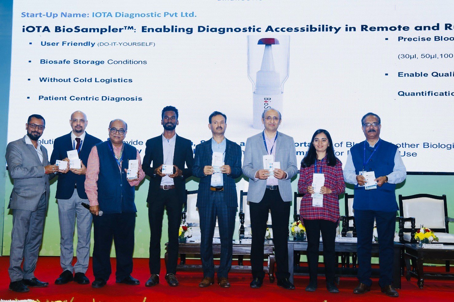 IOTA DIAGNOSTIC Unveils iOTA BioSampler at Global Bio India 2023, Aiming to Expand Diagnostic Accessibility in Underserved Areas