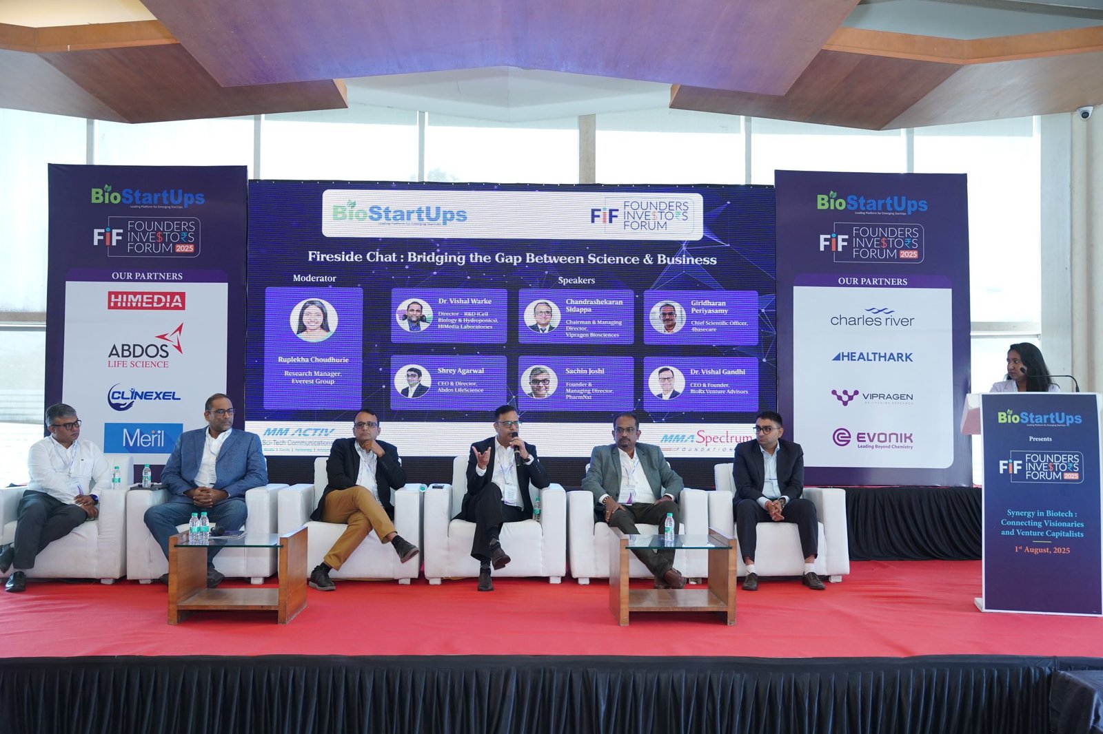 Founders & Investors Forum 2025 bridges gap between science & business