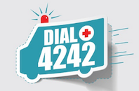 Book an ambulance in 15 seconds - Health Wheels Private Limited (Dial4242)