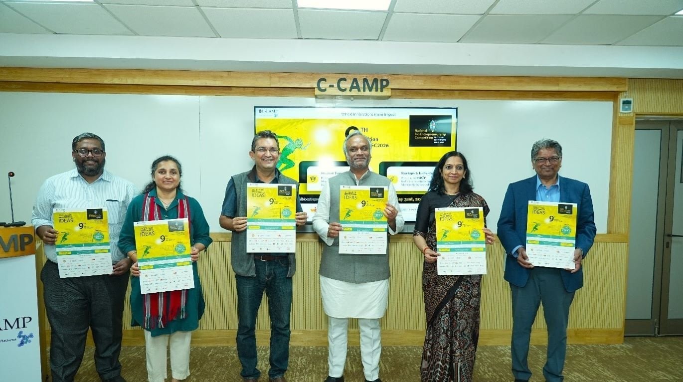 C-CAMP launches National Bio Entrepreneurship Competition 2026 worth Rs 20 Cr