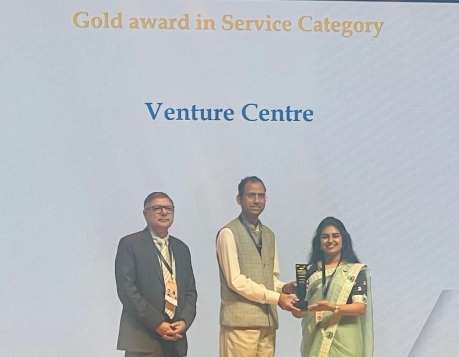 Venture Center wins gold at inaugural CII-AMTZ MedTech Quality Champion Awards 2024