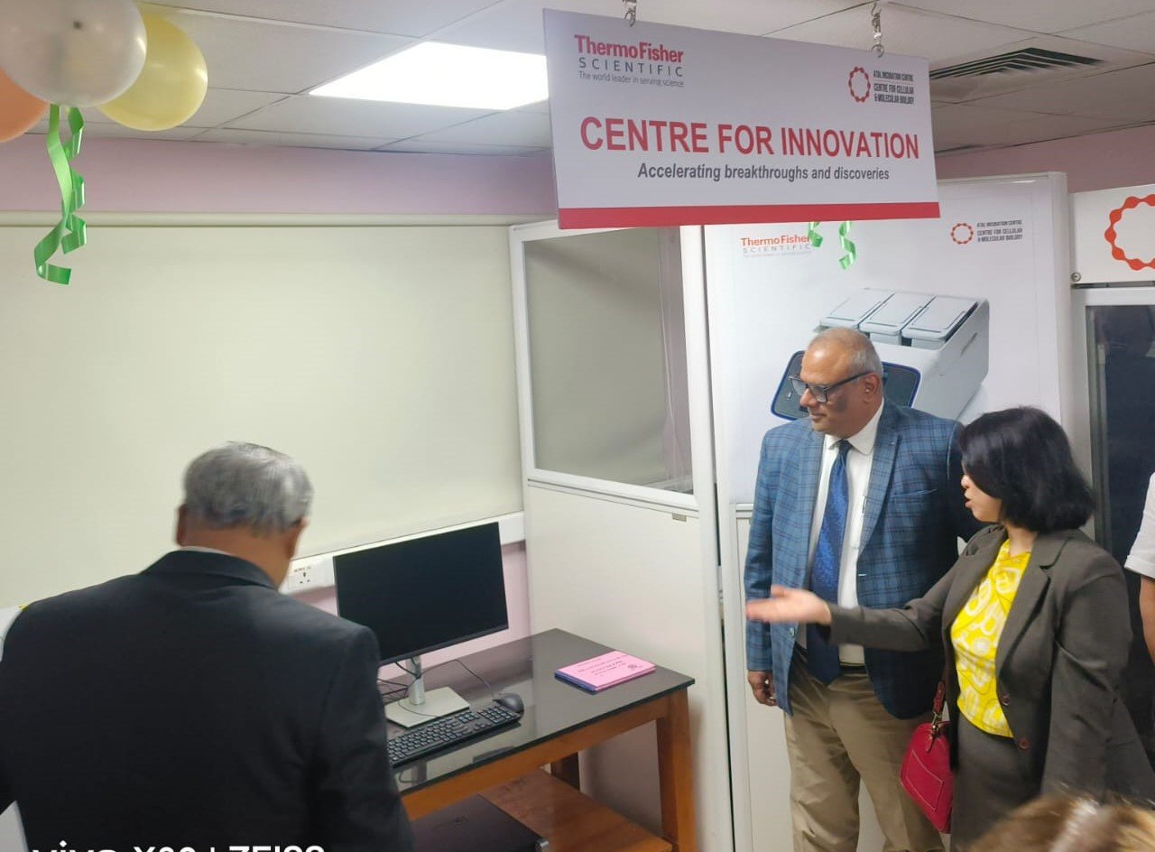 AIC-CCMB partners with ThermoFisher Scientific to advance innovation in India through equipment placement agreement.